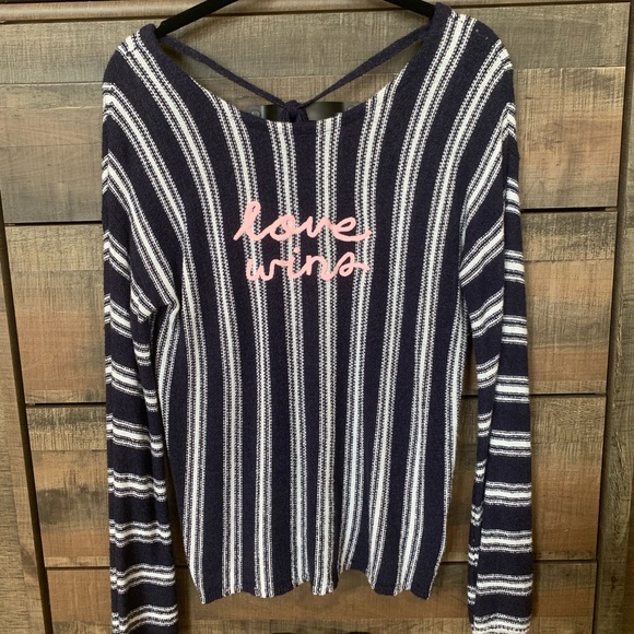 Express Sweaters - Express “love wins” Sweater Express Sweaters - Express “love wins” Sweater